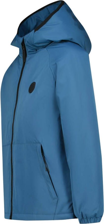 Raizzed gewatteerde jas blauw