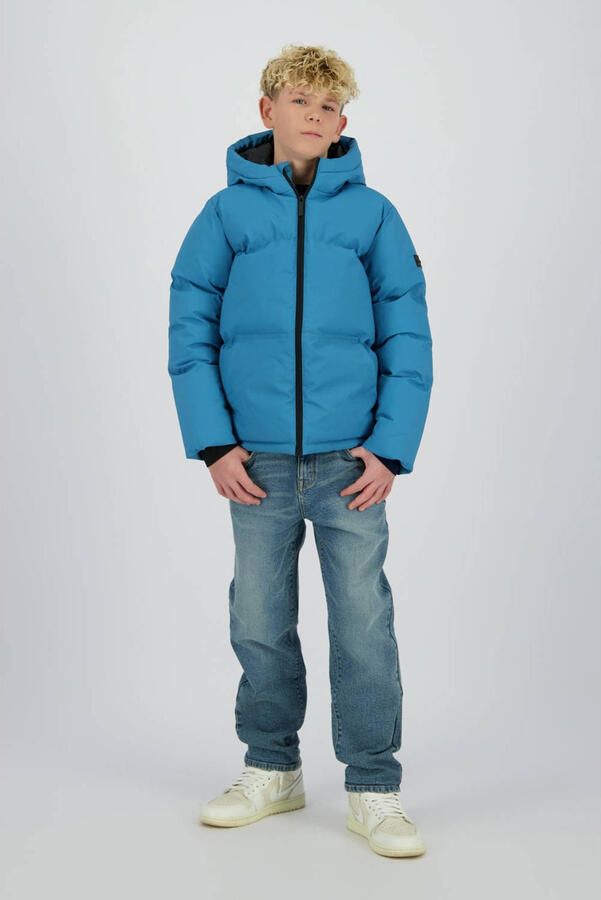 Raizzed gewatteerde jas blauw
