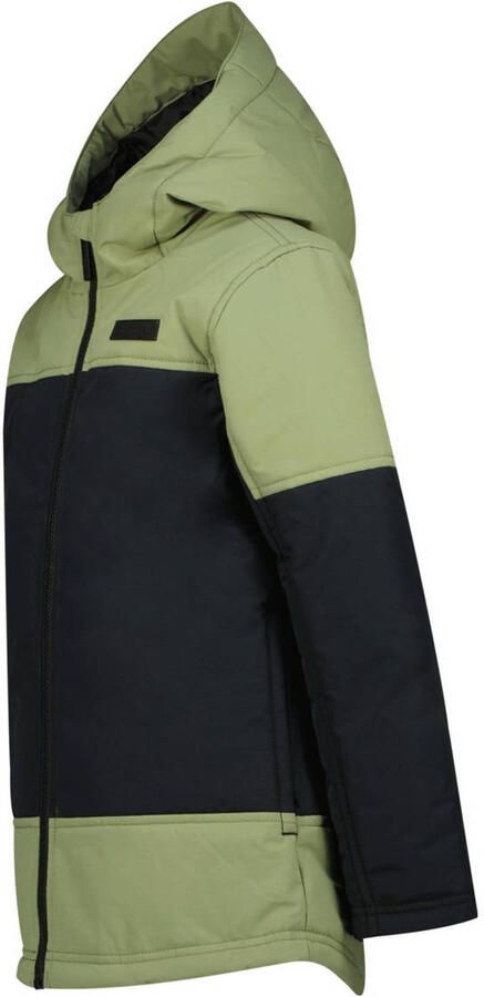 Raizzed gewatteerde winterjas Tauton olijfgroen zwart Jongens Nylon Capuchon 110 - Foto 2