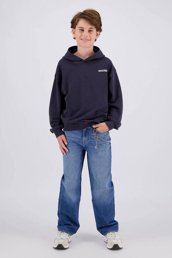Raizzed Hanoi baggy loose fit jeans mediumblauw - Foto 3