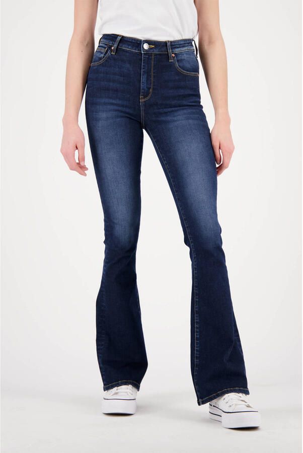 Raizzed high waist flared jeans Sunrise dark blue denim - Foto 2