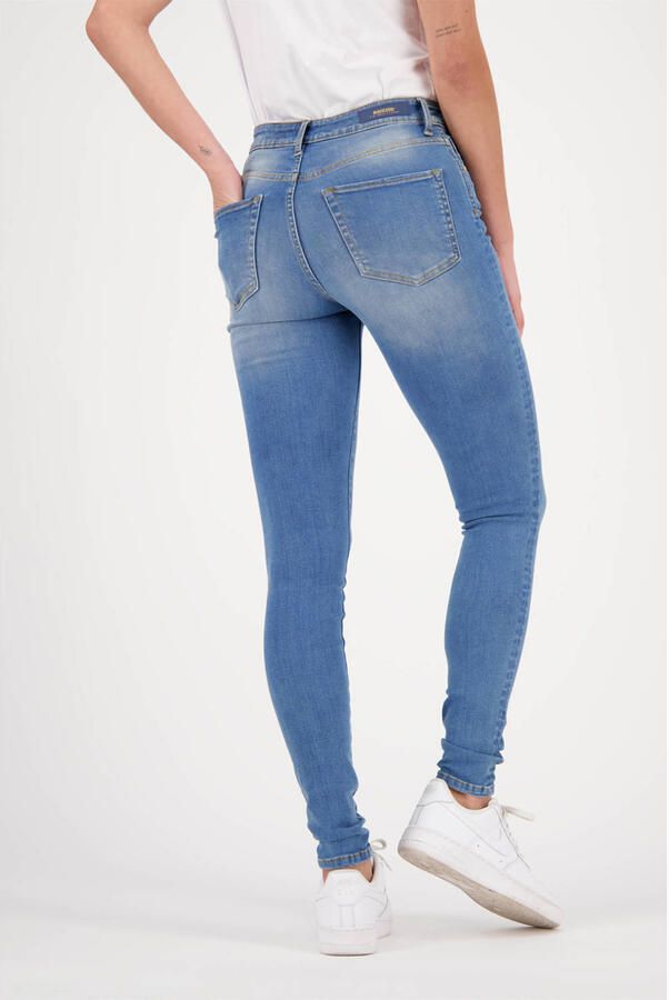 Raizzed high waist skinny jeans Blossom light blue denim