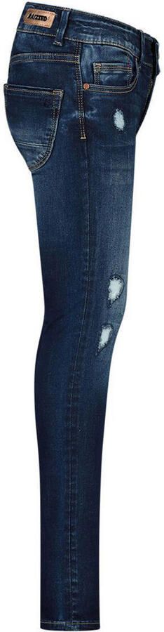 Raizzed high waist skinny jeans Chelsea dark blue stone Blauw Meisjes Stretchdenim 170