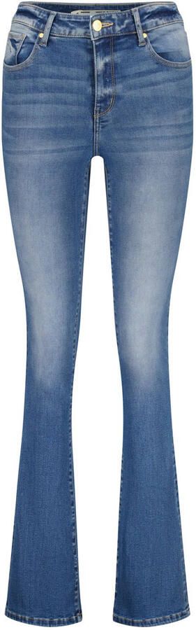 Raizzed Flare jeans met hoge taille in Middenblauw Blue Dames