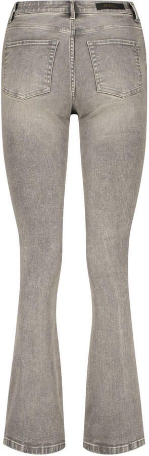 Raizzed high waist flared jeans grey denim