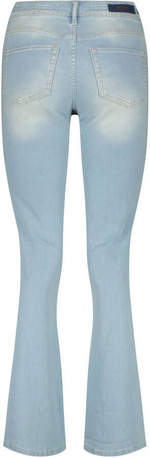 Raizzed high waist flared jeans light blue denim