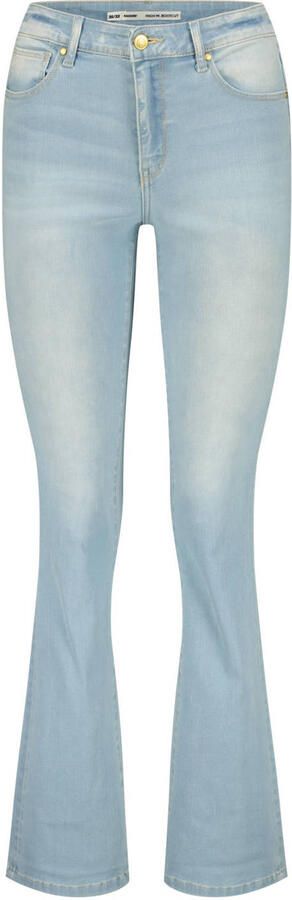 Raizzed high waist flared jeans light blue denim - Foto 2