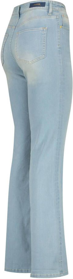 Raizzed high waist flared jeans light blue denim - Foto 3