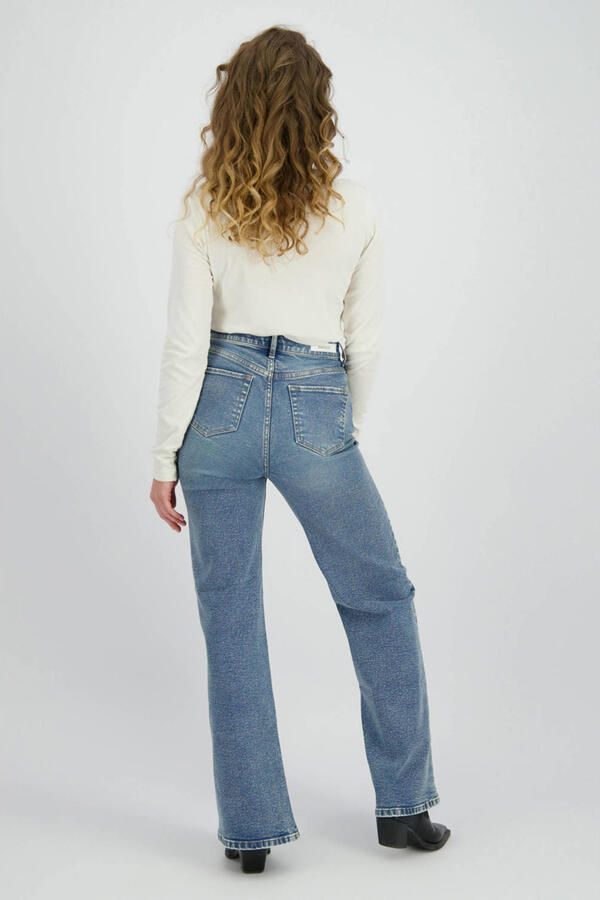 Raizzed high waist flared jeans medium blue denim - Foto 2
