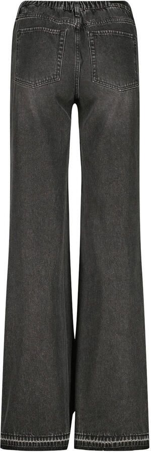Raizzed high waist wide leg jeans black denim - Foto 3