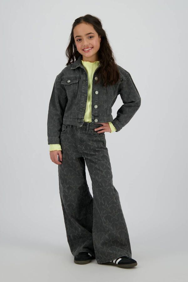 Raizzed high waist wide leg jeans grey denim - Foto 6