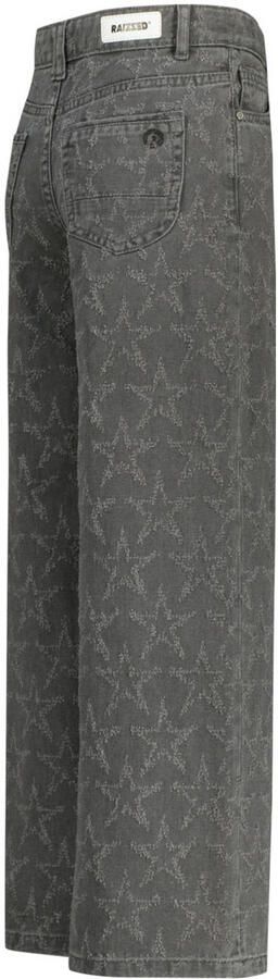 Raizzed high waist wide leg jeans grey denim - Foto 5