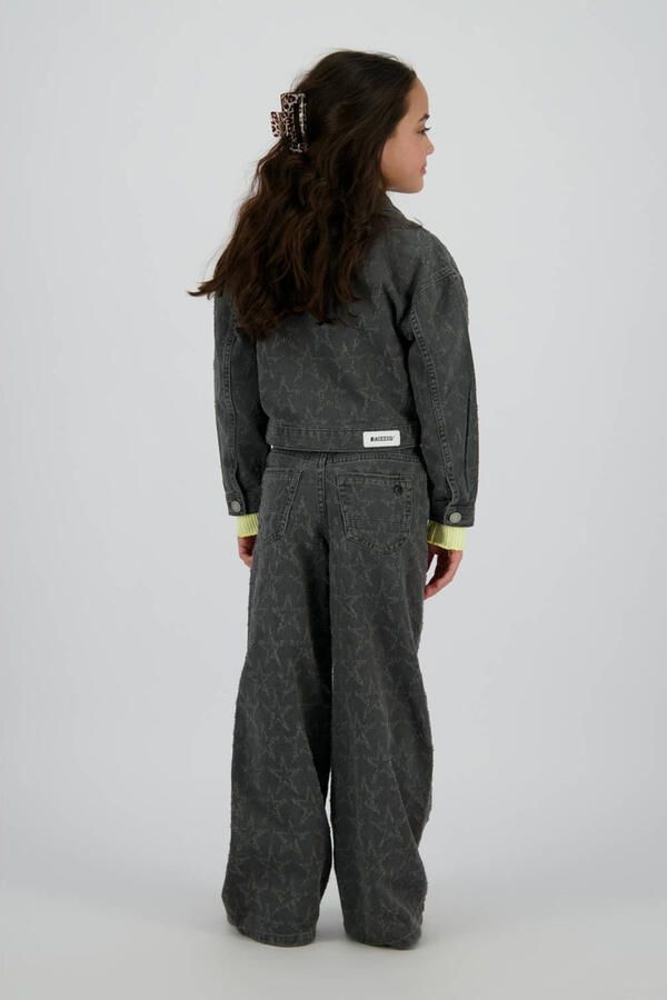 Raizzed high waist wide leg jeans grey denim - Foto 4