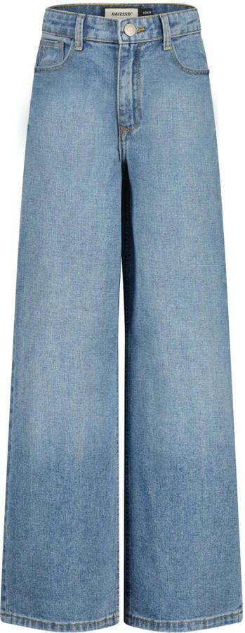 Raizzed high waist wide leg jeans medium blue denim
