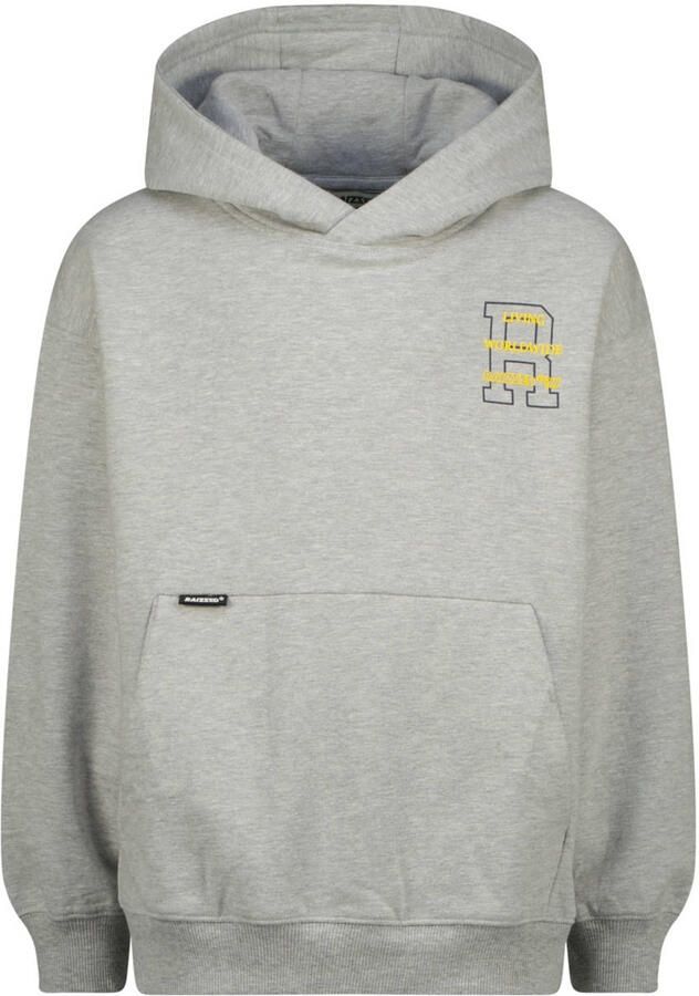 Raizzed hoodie grijs melange