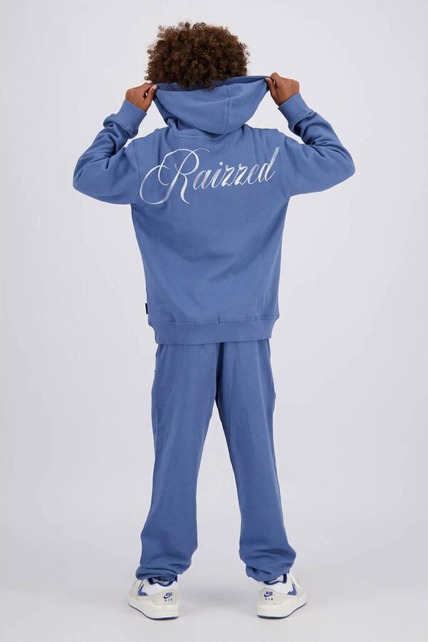 Raizzed hoodie met backprint blauw - Foto 2
