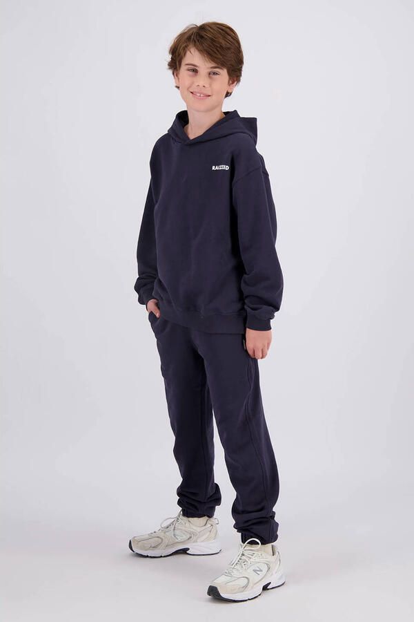 Raizzed hoodie met backprint donkerblauw - Foto 2