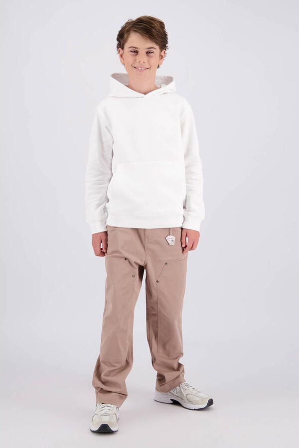 Raizzed hoodie met backprint wit
