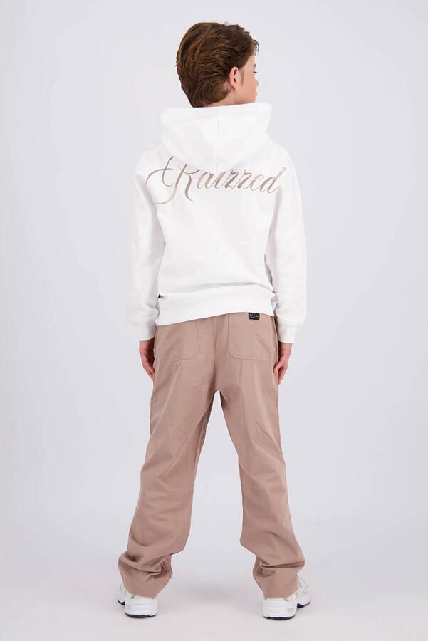 Raizzed hoodie met backprint wit - Foto 3