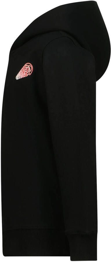 Raizzed hoodie met backprint zwart - Foto 3