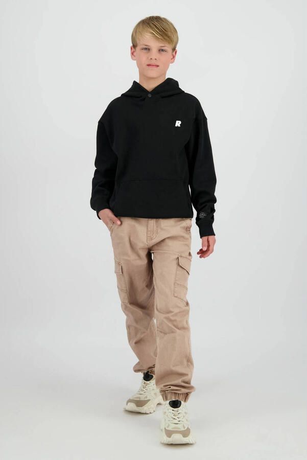 Raizzed hoodie met backprint zwart