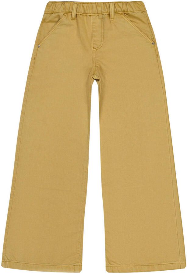 Raizzed Cairo wide leg jeans geelzand Beige Meisjes Denim Effen