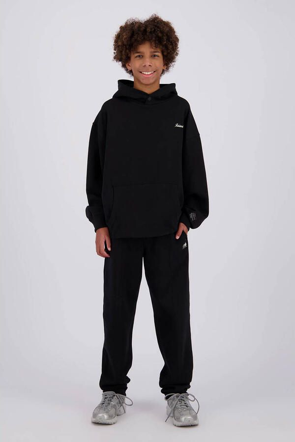 Raizzed oversized hoodie met backprint zwart Sweater Backprint