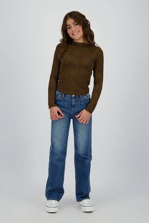 Raizzed longsleeve bruin
