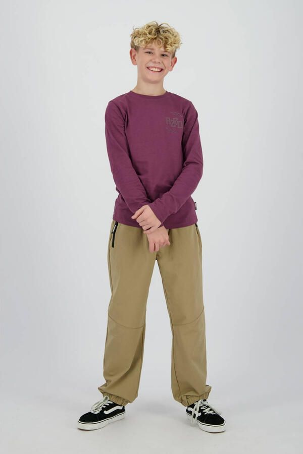 Raizzed longsleeve donkerrood