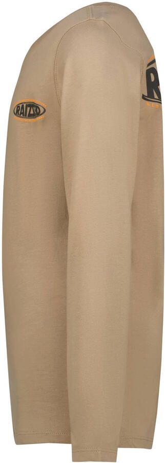 Raizzed longsleeve Join met backprint lichtbruin - Foto 2