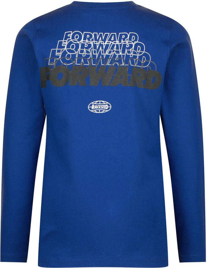 Raizzed longsleeve met backprint blauw - Foto 2