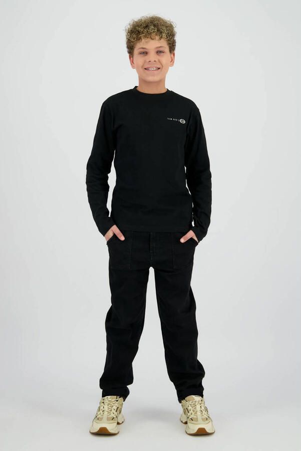 Raizzed longsleeve met backprint zwart
