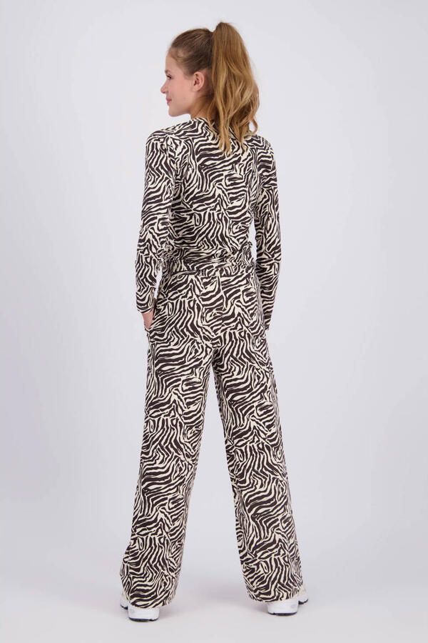 Raizzed longsleeve met print bruin - Foto 2