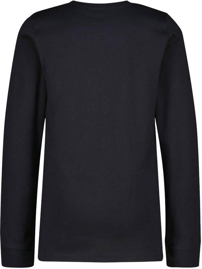 Raizzed longsleeve met tekst donkerblauw - Foto 2