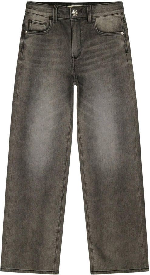Raizzed Mississippi wide leg jeans grijs