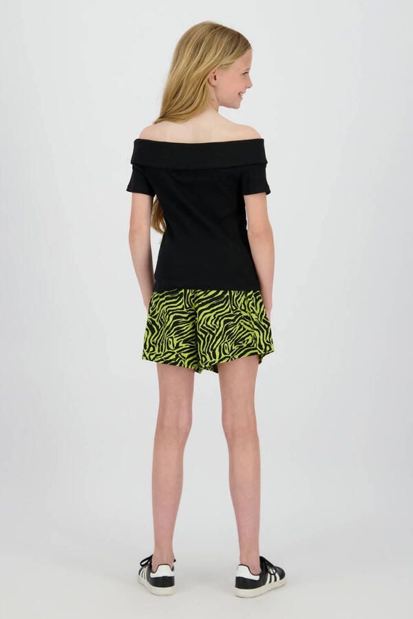 Raizzed off shoulder top zwart - Foto 2