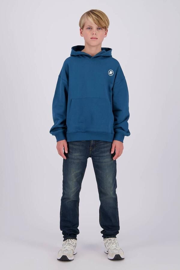 Raizzed oversized hoodie met backprint blauw Sweater Backprint