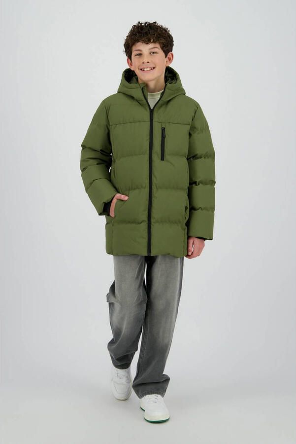 Raizzed parka donkergroen
