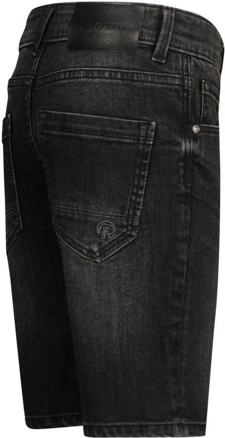 Raizzed regular denim short black denim