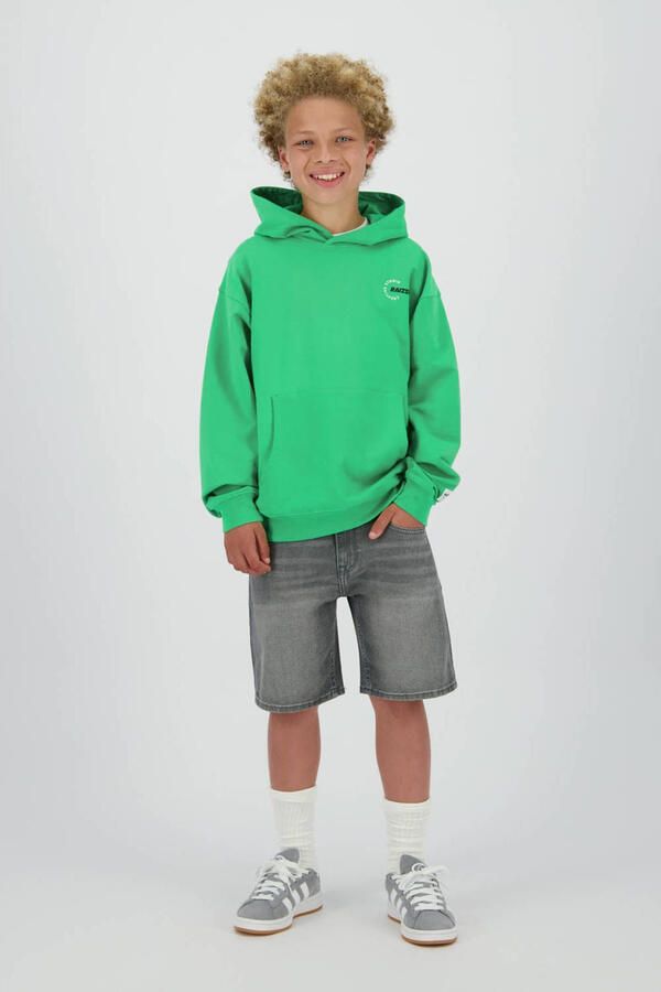 Raizzed regular denim short grey denim