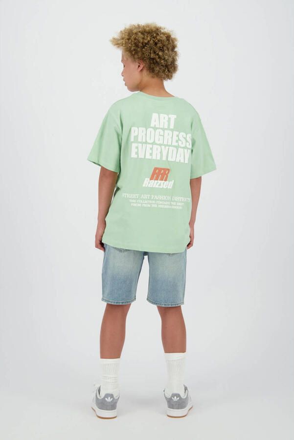 Raizzed regular denim short light blue denim - Foto 3