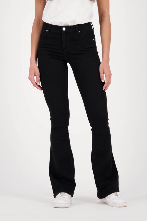 Raizzed regular waist flared jeans black denim - Foto 2