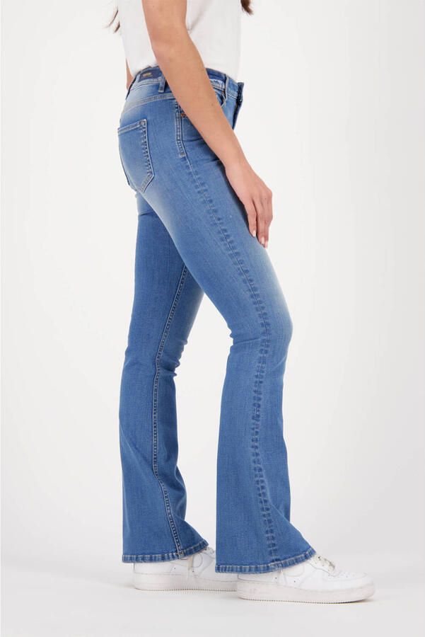 Raizzed regular waist flared jeans Eclipse medium blue denim