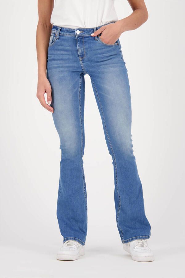 Raizzed regular waist flared jeans Eclipse medium blue denim - Foto 2