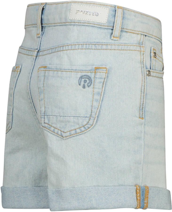 Raizzed regular waist short light blue denim - Foto 3