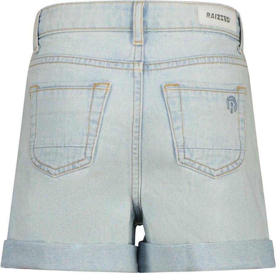 Raizzed regular waist short light blue denim - Foto 2