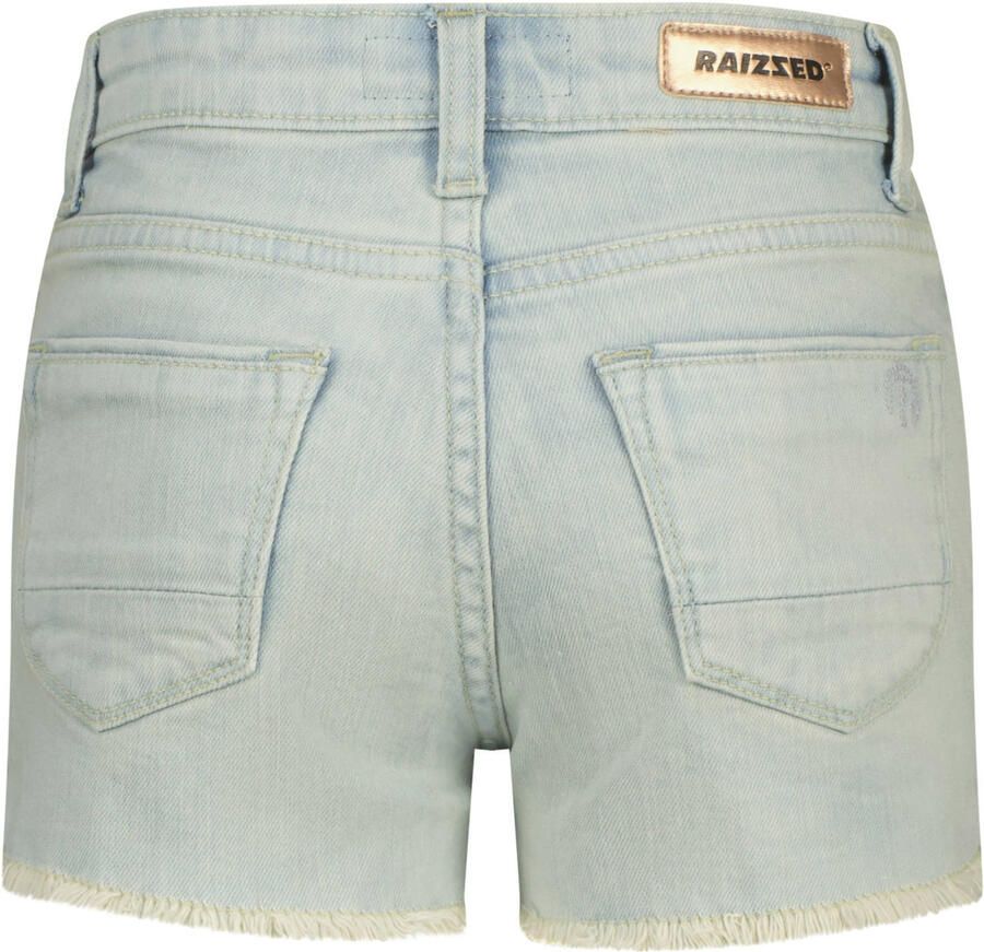 Raizzed regular waist short light blue denim - Foto 5
