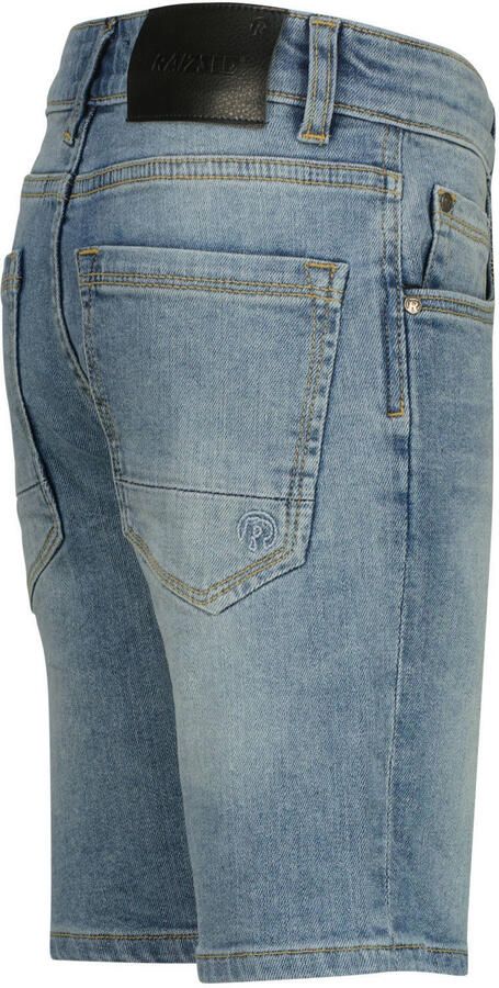 Raizzed regular waist short light blue denim - Foto 3