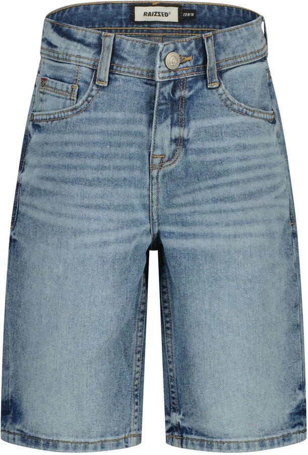 Raizzed regular waist short light blue denim
