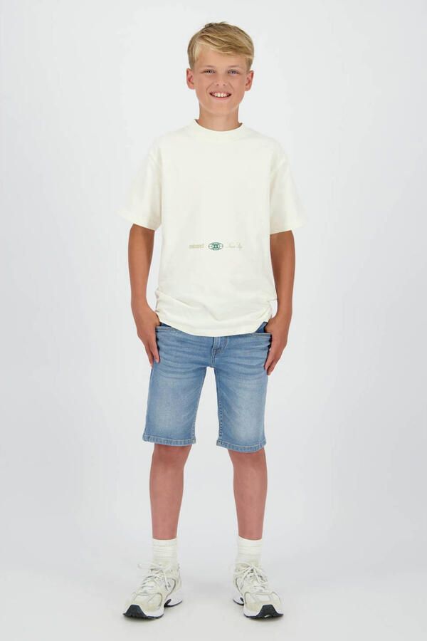 Raizzed regular waist short light blue denim - Foto 5